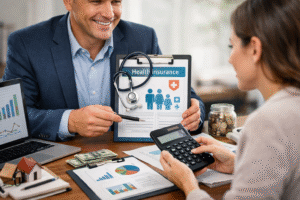 Orçamento com corretor de plano de saúde