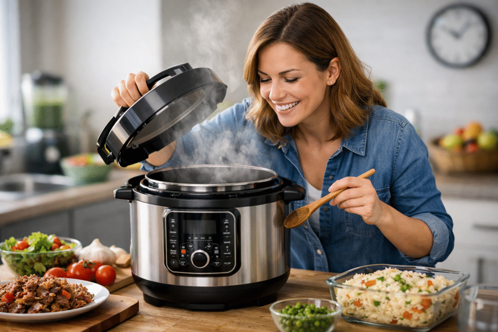 melhor panela de pressão elétrica