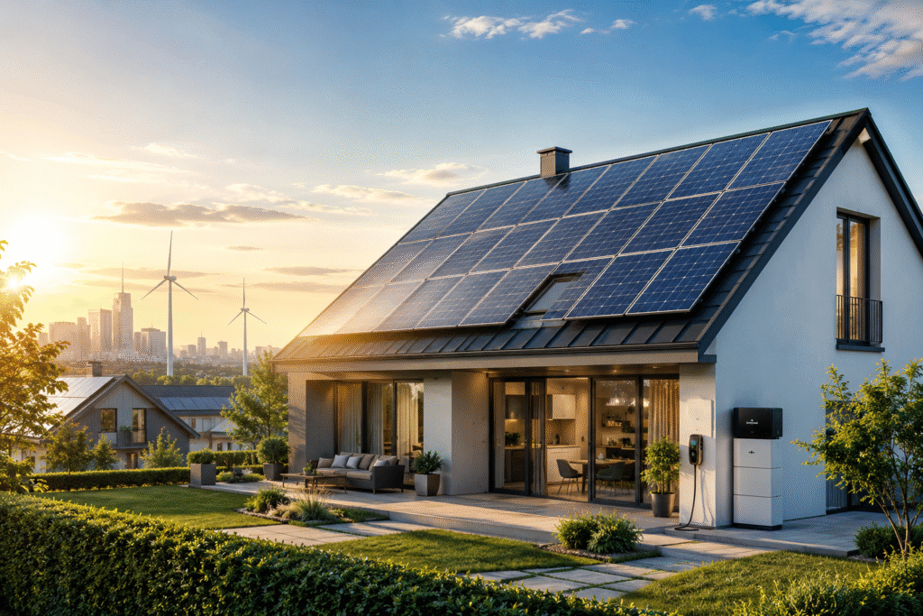 geração de energia fotovoltaica