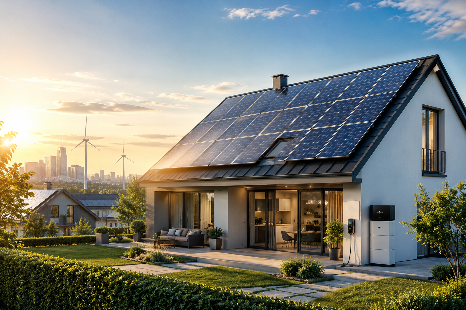 geração de energia fotovoltaica