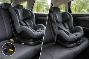 Cadeirinha com ISOFIX ou Cinto