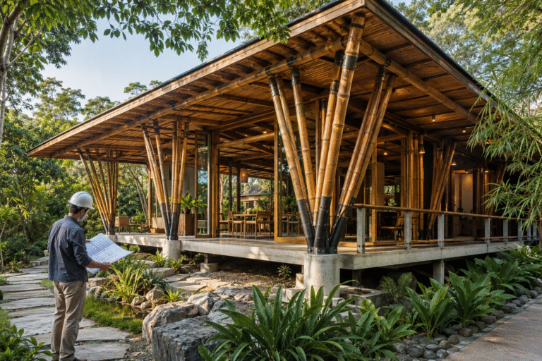 Bambu na arquitetura: possibilidades que exigem projeto e cuidado desde o início